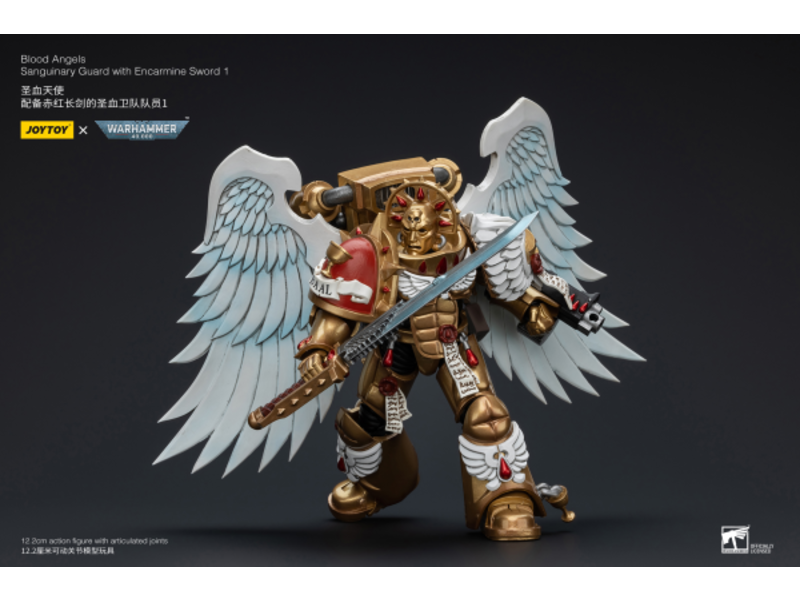Joy Toy Sanguinary Guard with Encarmine Sword 1 Blood Angels Joy Toy