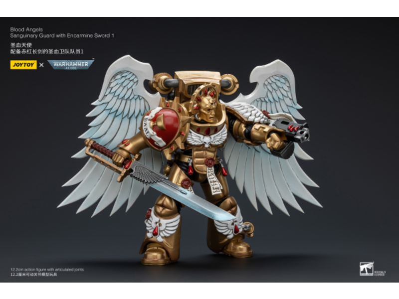 Joy Toy Sanguinary Guard with Encarmine Sword 1 Blood Angels Joy Toy