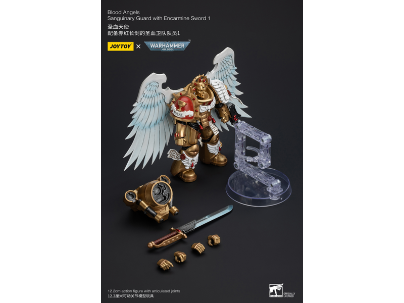 Joy Toy Sanguinary Guard with Encarmine Sword 1 Blood Angels Joy Toy