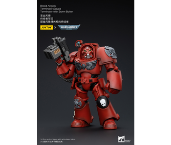 Terminator Squad Terminator with Storm Bolter Blood Angels Joy Toy