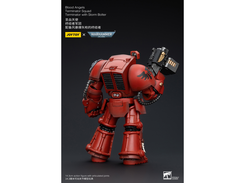 Joy Toy Terminator Squad Terminator with Storm Bolter Blood Angels Joy Toy