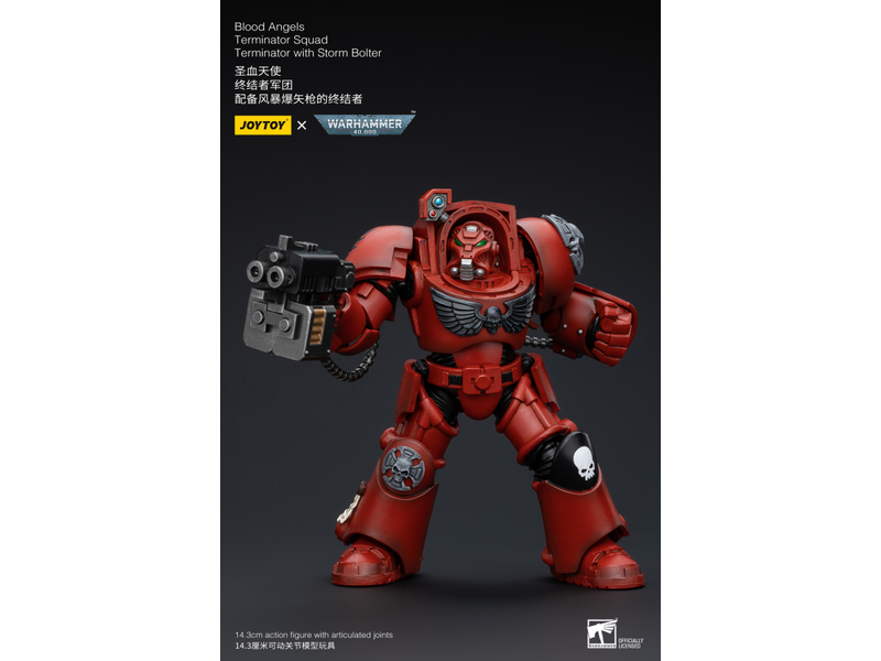 Joy Toy Terminator Squad Terminator with Storm Bolter Blood Angels Joy Toy