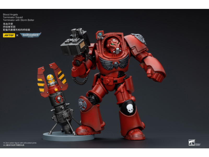 Joy Toy Terminator Squad Terminator with Storm Bolter Blood Angels Joy Toy