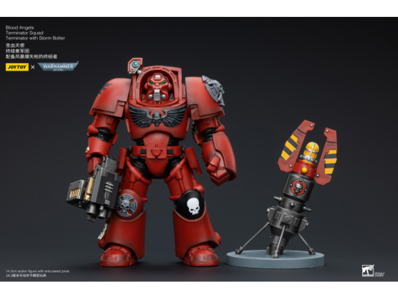 Joy Toy Terminator Squad Terminator with Storm Bolter Blood Angels Joy Toy
