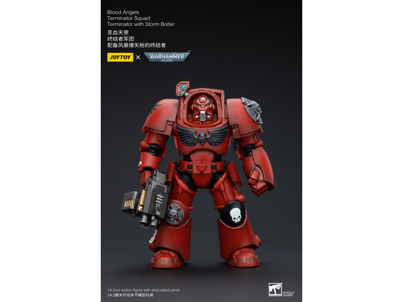 Joy Toy Terminator Squad Terminator with Storm Bolter Blood Angels Joy Toy