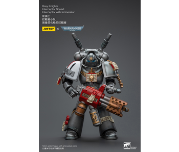 Interceptor Squad Interceptor with Incinerator Grey Knights Joy Toy