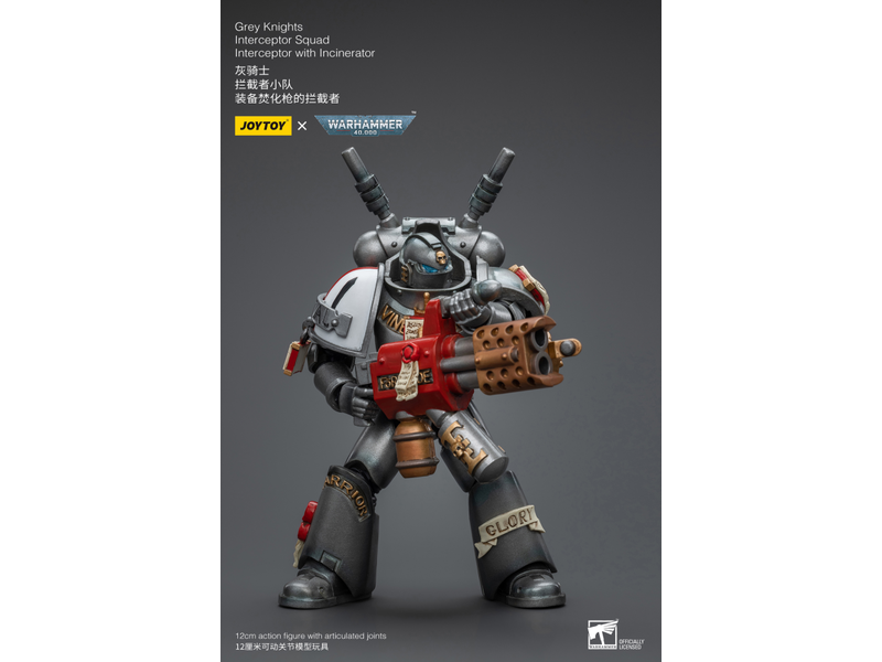 Joy Toy Interceptor Squad Interceptor with Incinerator Grey Knights Joy Toy