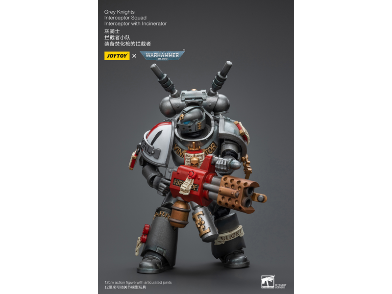 Joy Toy Interceptor Squad Interceptor with Incinerator Grey Knights Joy Toy