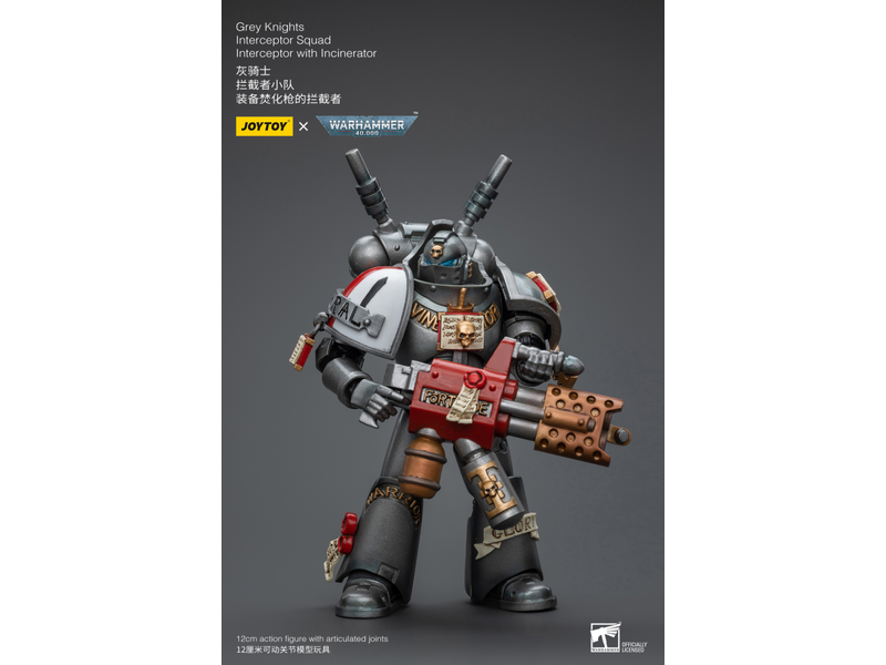 Joy Toy Interceptor Squad Interceptor with Incinerator Grey Knights Joy Toy