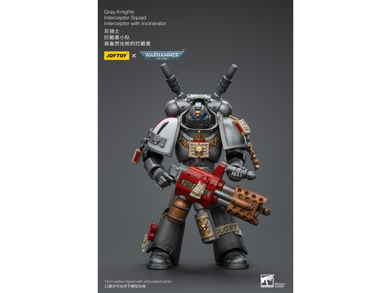 Joy Toy Interceptor Squad Interceptor with Incinerator Grey Knights Joy Toy