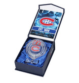 Cole Caufield Autographed Puck - Crystal Official