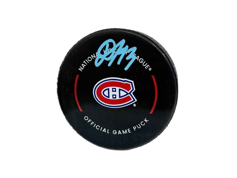 Ivan Demidov Autographed Puck - Official