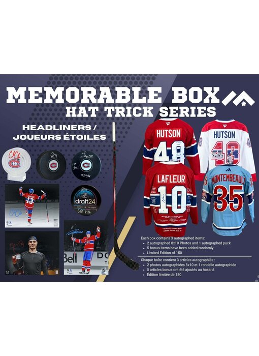 Memorable Box Hat Trick - Montreal Canadiens Edition SERIES 3