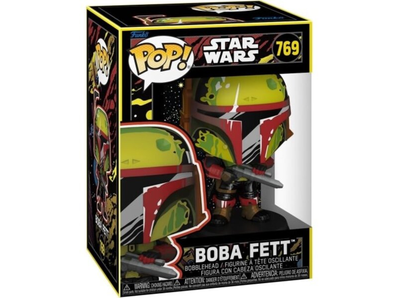 Pop Star Wars 3.75 Inch Action Figure - Boba Fett (Retro) #769