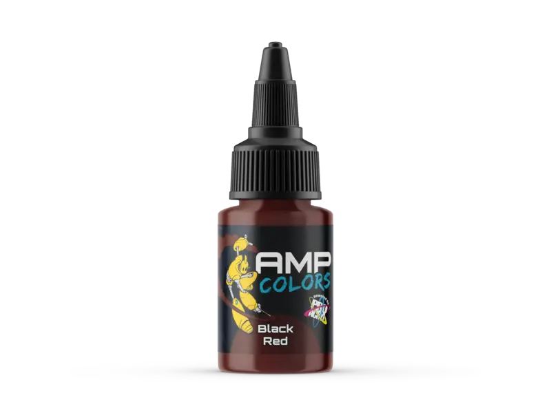 Pro Acryl AMP Colors 004 - Black Red