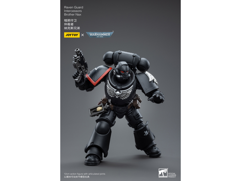 Joy Toy Warhammer 40K Raven Guard Intercessors Brother Nax Joy Toy