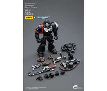 Warhammer 40K Raven Guard Intercessors Brother Colvane Joy Toy