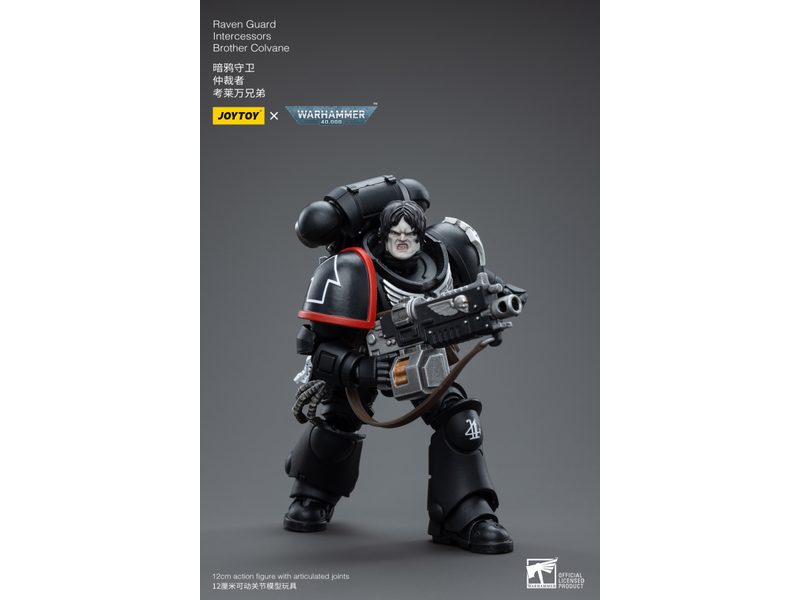 Joy Toy Warhammer 40K Raven Guard Intercessors Brother Colvane Joy Toy