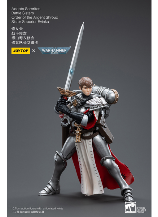 Battle Sisters Order of the Argent Shroud Sister Superior Evinka Joy Toy