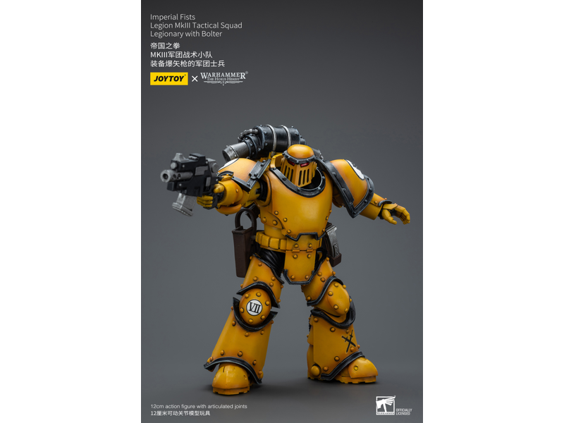 Joy Toy Legion MkIII Tactical Squad Legionary with Bolter Imperial Fists Joy Toy