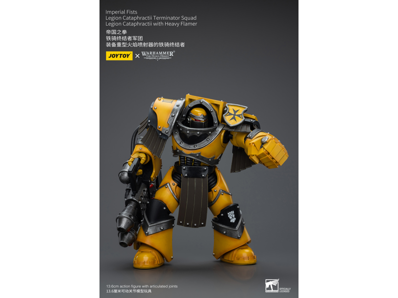Joy Toy Legion Cataphractii Terminator Squad Legion Cataphractii with Heavy Flamer