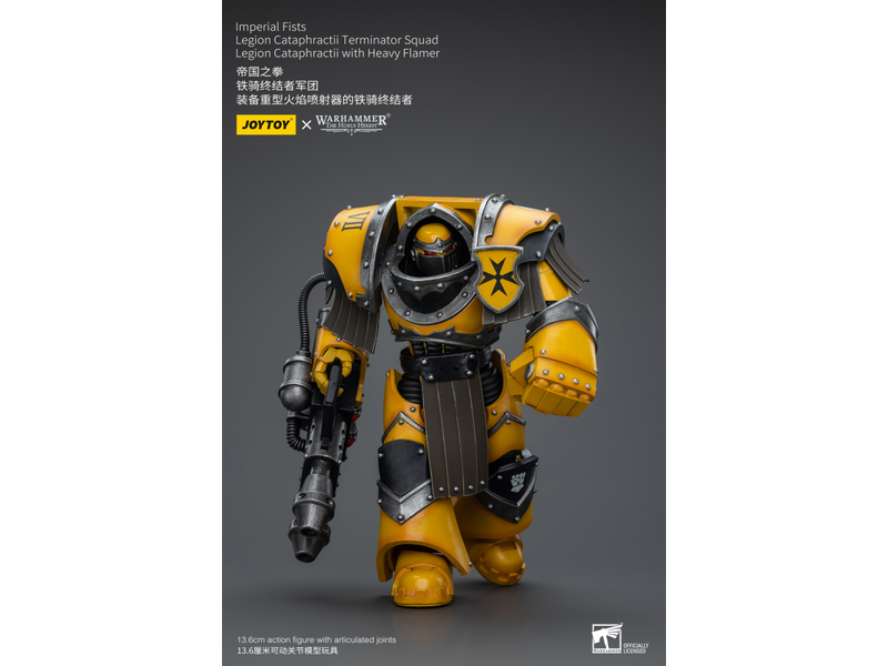 Joy Toy Legion Cataphractii Terminator Squad Legion Cataphractii with Heavy Flamer