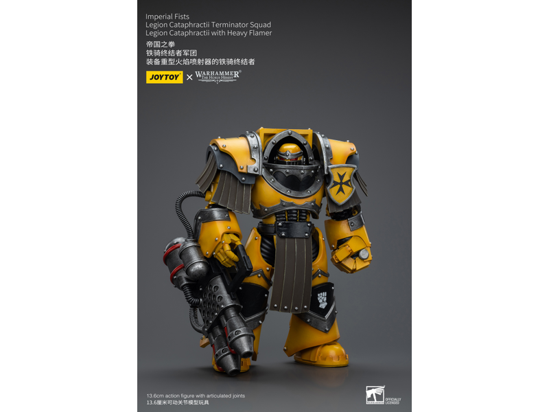 Joy Toy Legion Cataphractii Terminator Squad Legion Cataphractii with Heavy Flamer