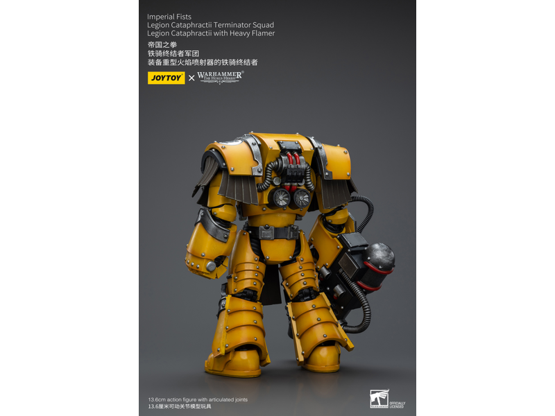 Joy Toy Legion Cataphractii Terminator Squad Legion Cataphractii with Heavy Flamer