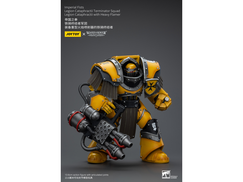 Joy Toy Legion Cataphractii Terminator Squad Legion Cataphractii with Heavy Flamer