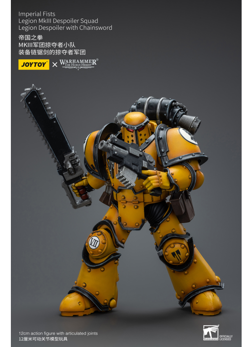 Legion MkIII Despoiler Squad Legion Despoiler with Chainsword Imperial Fists