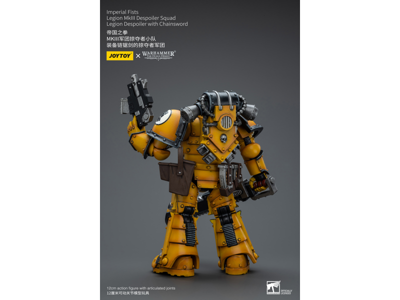Joy Toy Legion MkIII Despoiler Squad Legion Despoiler with Chainsword Imperial Fists