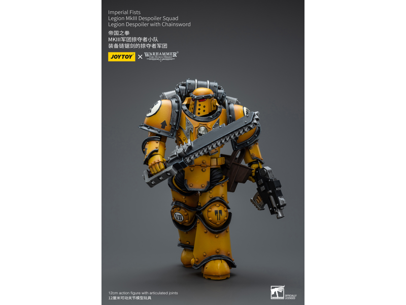 Joy Toy Legion MkIII Despoiler Squad Legion Despoiler with Chainsword Imperial Fists