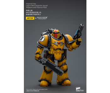 Legion MkIII Despoiler Squad Sergeant with Plasma Pistol Imperial Fists Joy Toy