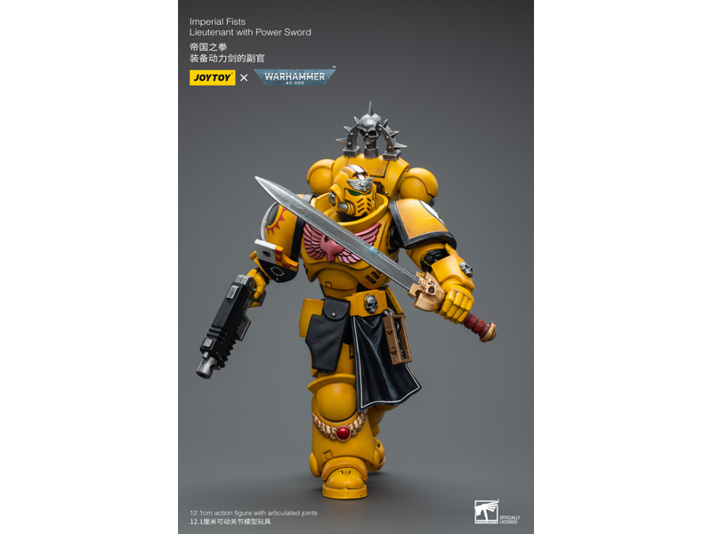 Joy Toy Lieutenant with Power Sword Imperial Fists Joy Toy