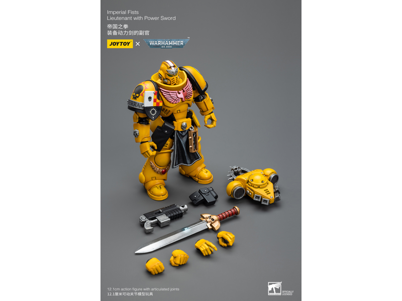 Joy Toy Lieutenant with Power Sword Imperial Fists Joy Toy