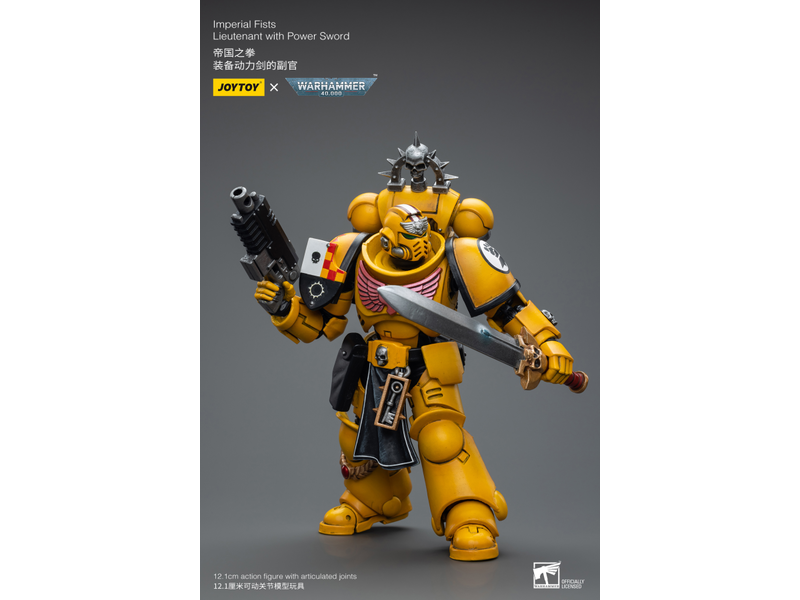 Joy Toy Lieutenant with Power Sword Imperial Fists Joy Toy