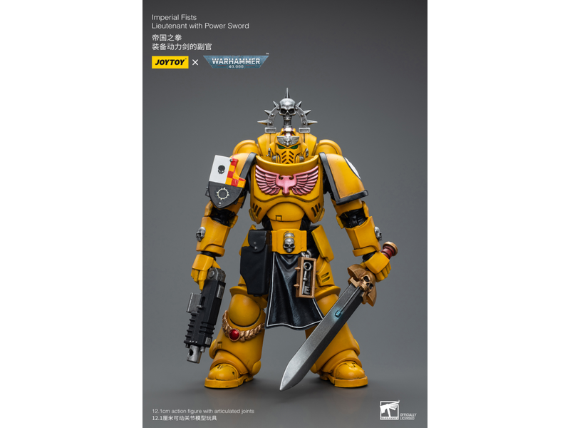 Joy Toy Lieutenant with Power Sword Imperial Fists Joy Toy