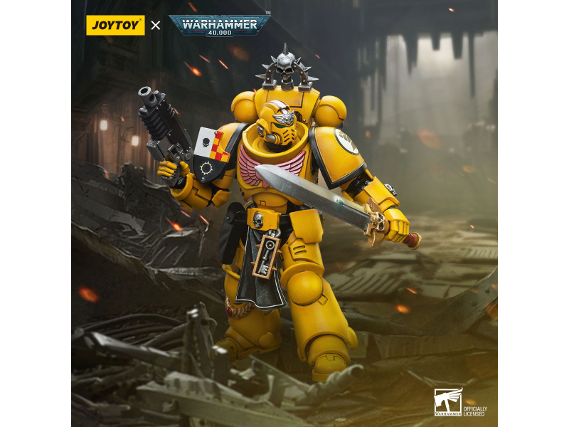 Joy Toy Lieutenant with Power Sword Imperial Fists Joy Toy
