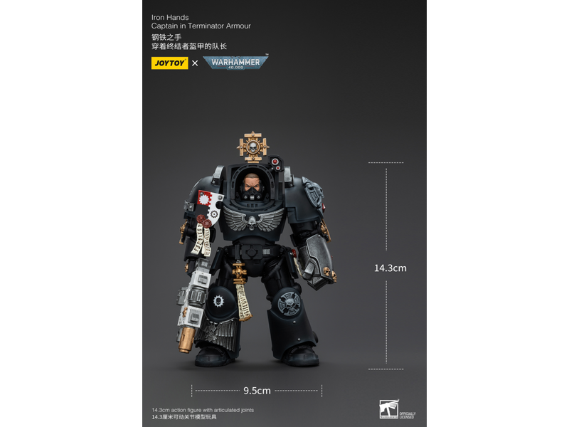 Joy Toy Captain in Terminator Armour Iron Hands Joy Toy