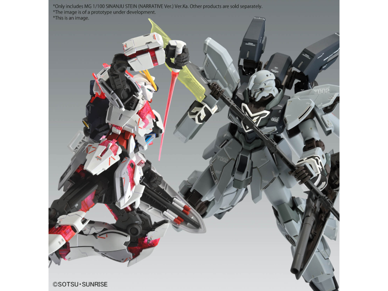 Bandai MG 1/100 SINANJU STEIN (NARRATIVE Ver.) Ver.Ka Bandai
