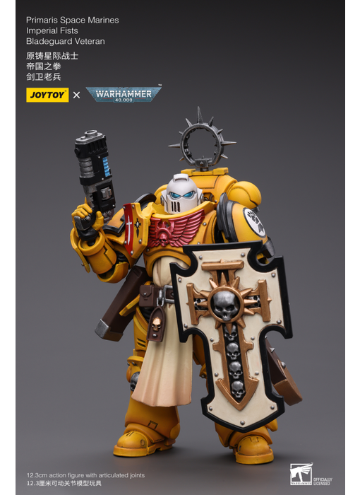 Primaris Space Marines Imperial Fists Bladeguard Veteran Joy Toy