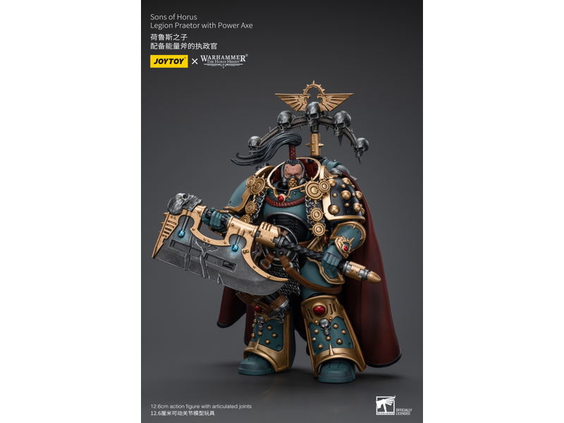 Joy Toy Legion Praetor with Power Axe Sons of Horus Joy Toy