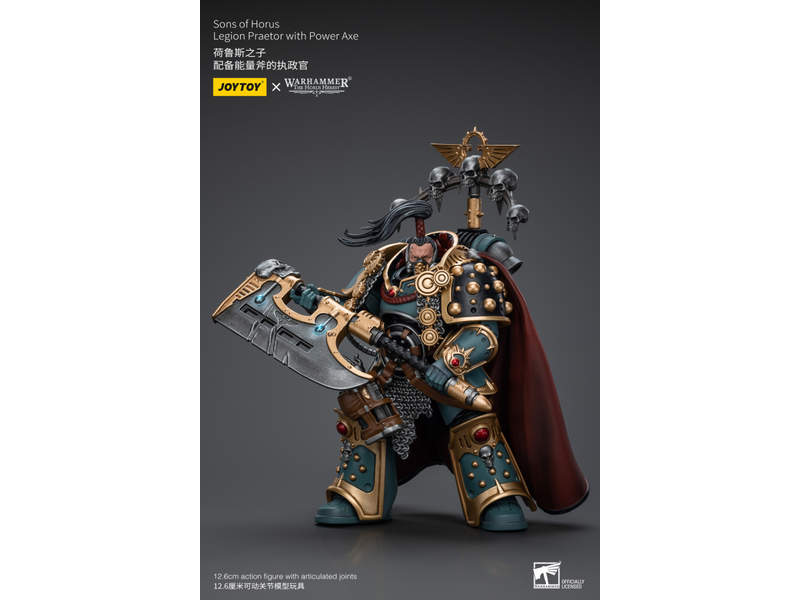 Joy Toy Legion Praetor with Power Axe Sons of Horus Joy Toy