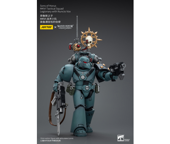 MKVITactical Squad Legionary with Nuncio Vox Sons of Horus Joy Toy