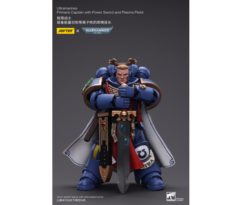 Primaris Captain with Power Sword and Plasma Pistol Ultramarines Joy Toy