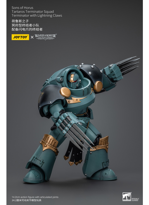Tartaros Terminator Squad Terminator With Lightning Claws Sons Of Horus Joy Toy