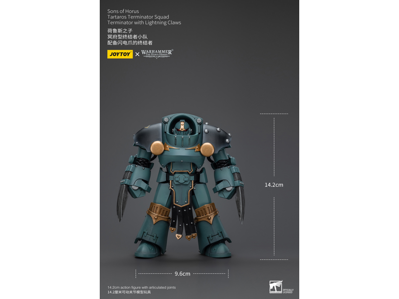 Joy Toy Tartaros Terminator Squad Terminator With Lightning Claws Sons Of Horus Joy Toy