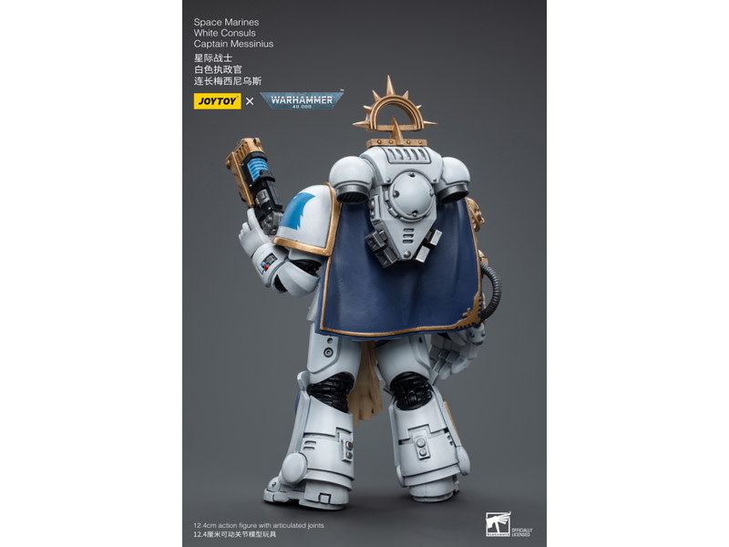 Joy Toy White Consuls Captain Messinius Space Marines Joy Toy