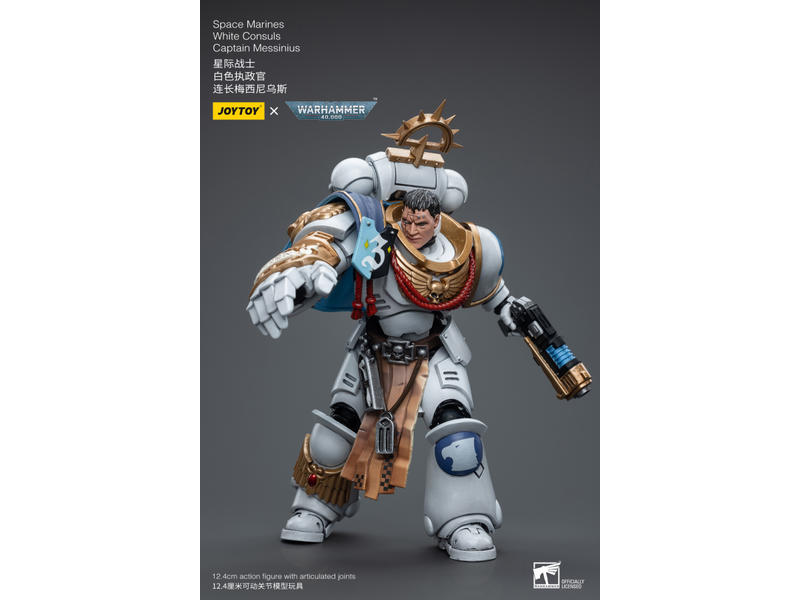 Joy Toy White Consuls Captain Messinius Space Marines Joy Toy