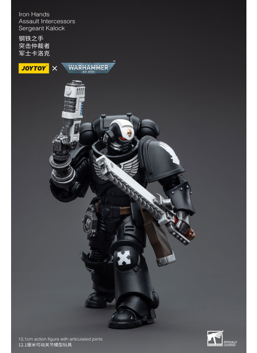 Assault Intercessors Sergeant Kalock Iron Hands Joy Toy